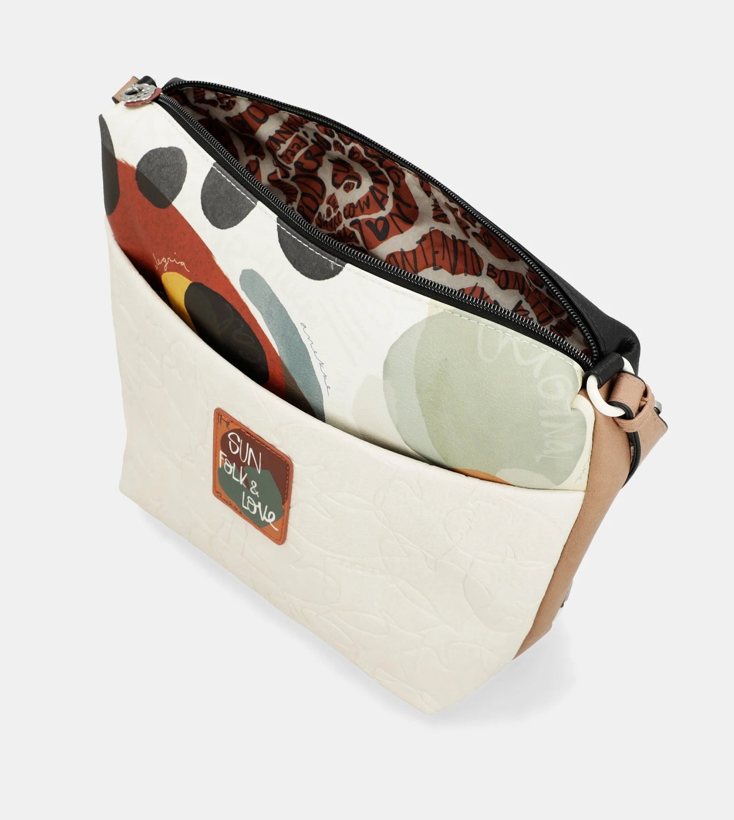 Anekke Geantă mare de tip crossbody cu buzunar frontal Alma 40723-248