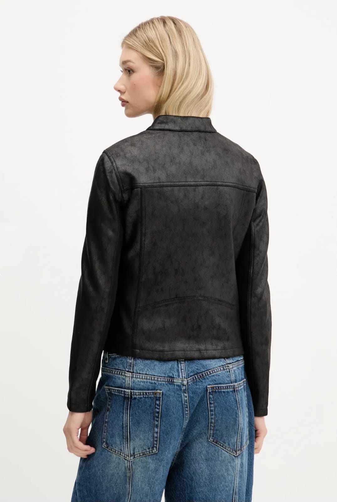 Geaca BASIC culoarea negru dama Desigual