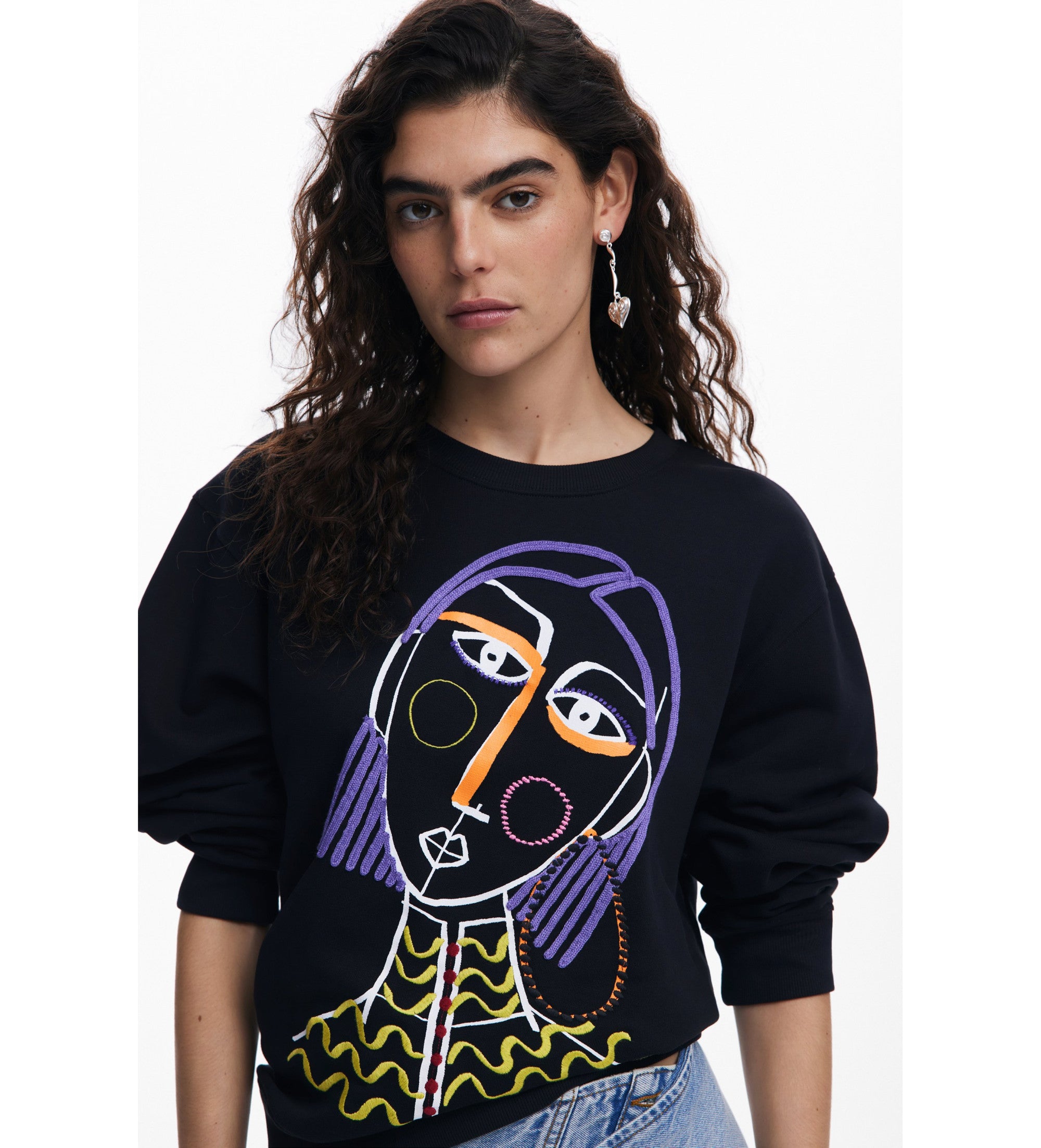 Bluza Dama Desigual SWEAT FACE